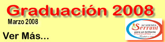 Graduaci&oacute;n 2008